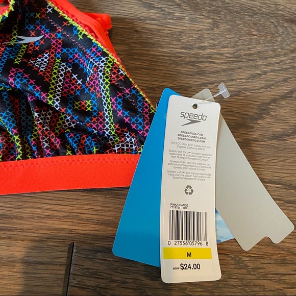 Speedo Women's Endurance Lite Swimsuit Top NEW - Picture 4 of 11